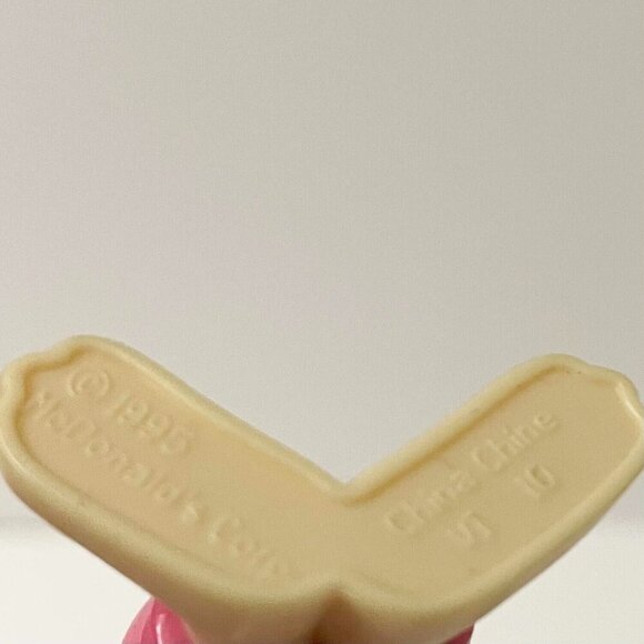 Vintage 90s McDonalds Happy Meal Birdie and Hamburglar 3 Inch Tall Figure Toy - Picture 7 of 16